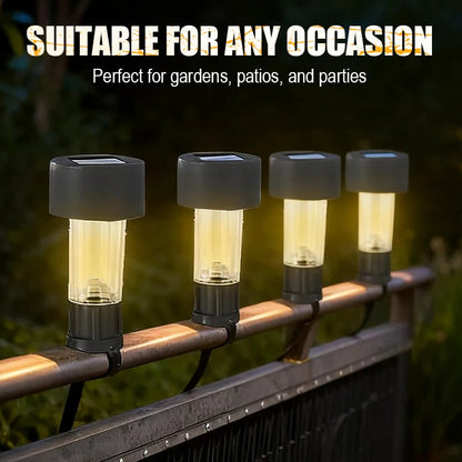 Solar Tie Lights with Clips - for Lawn, Garden, Yard, Outdoor Wedding Decoration & Ambient Landscape Lighting