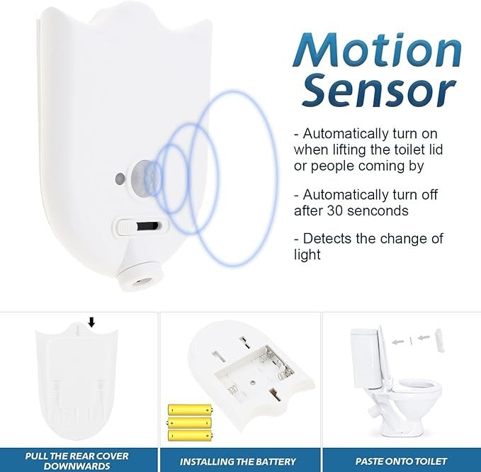 Solecron Motion Sensor Toilet Night Light