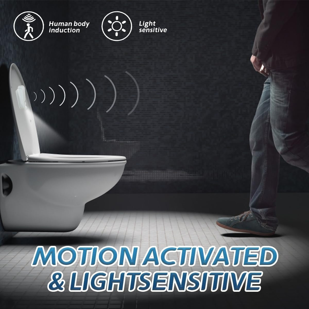 Solecron Motion Sensor Toilet Night Light