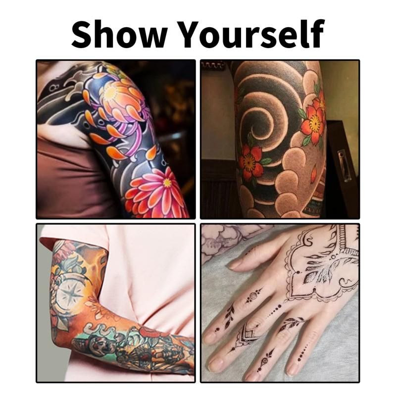 Temporary Tattoo Markers Set(10 PCS)— Skin-Safe, Waterproof & Easy-Wash Body Art Pens